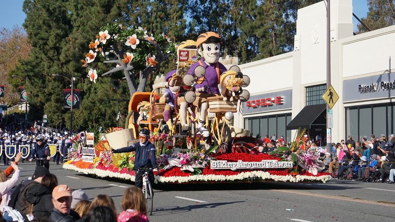 Un char taïwanais remporte le prix international de la parade du Tournoi des Roses aux Etats-Unis