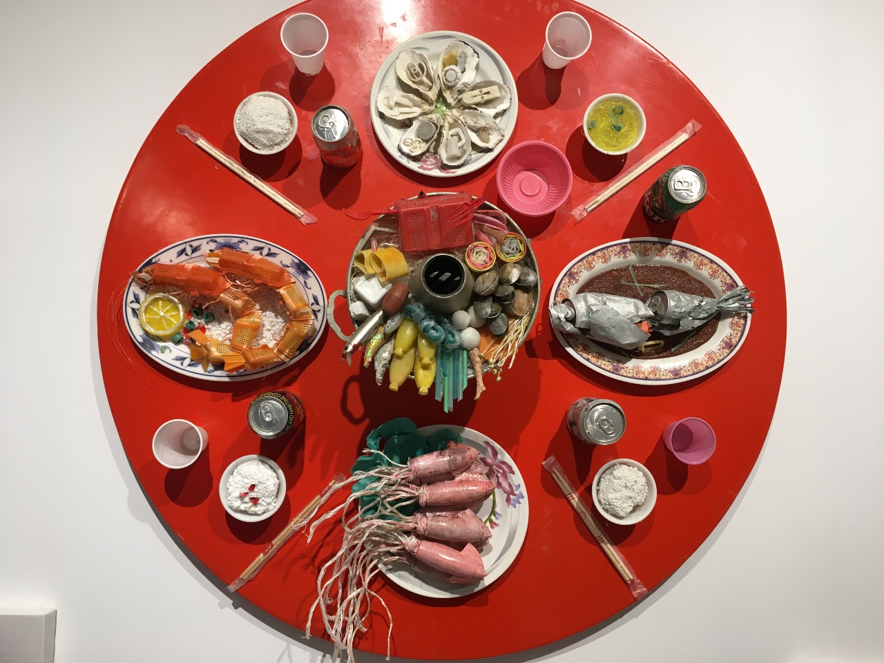 La sortie de la semaine vous propose une visite au Parc Nanmen, qui propose en ce moment une exposition sur Repas du Nouvel an à Taiwan et sur l'empreinte écologique de ce festival et de nos habitudes alimentaires (Image : RTI)