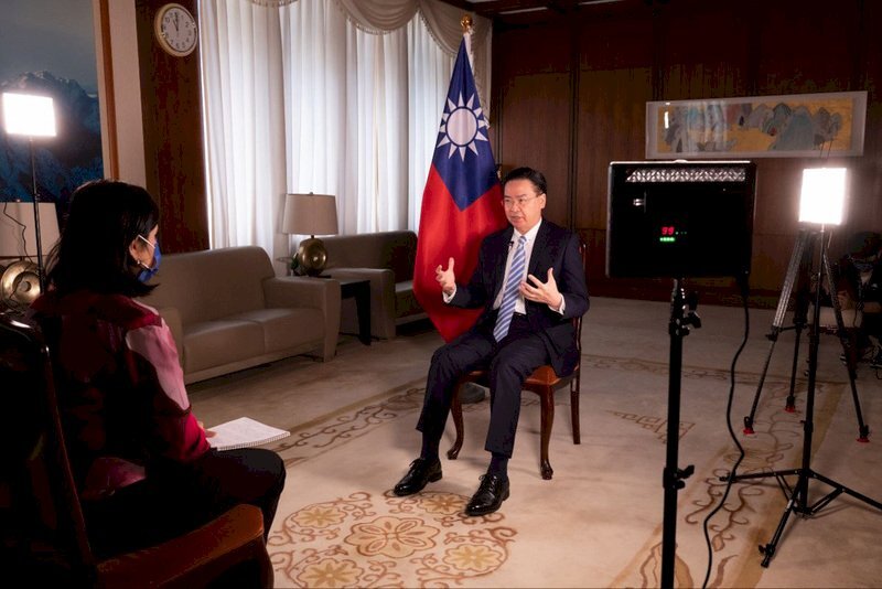Le chef de la diplomatie appelle l’Europe à soutenir Taïwan face à la menace chinoise