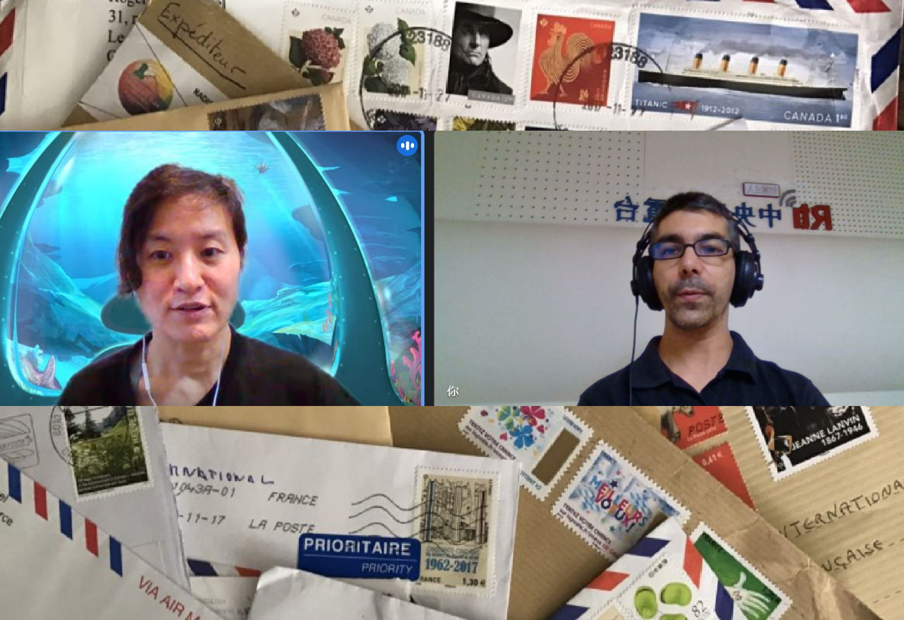 Courrier à distance, certes, mais assuré