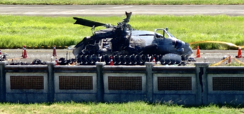 Décès du chef d'équipage de l'accident d'hélicoptère S-70C