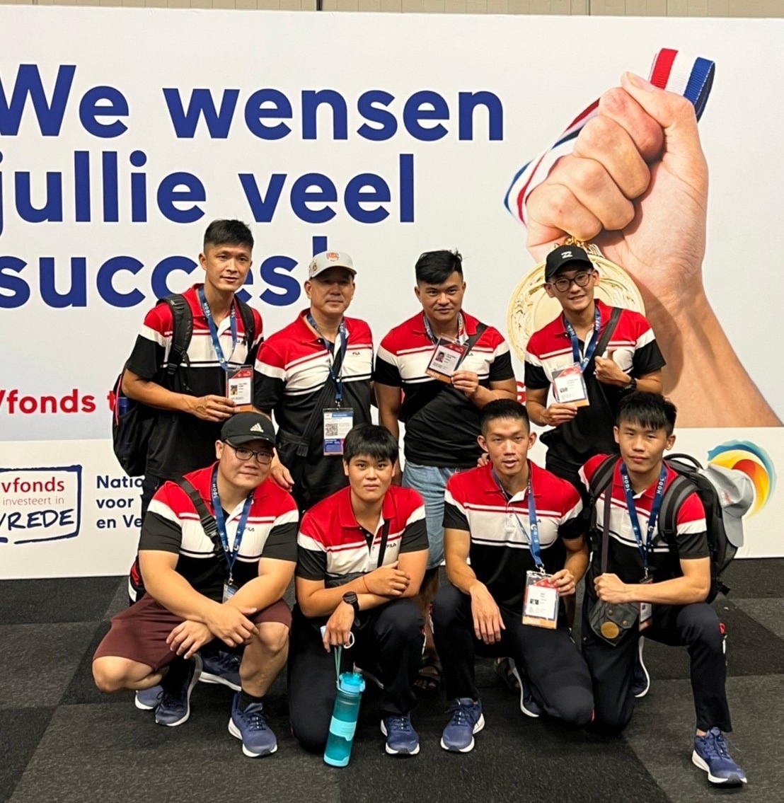 Belle récolte de médailles aux jeux mondiaux de la police et des pompiers 2022