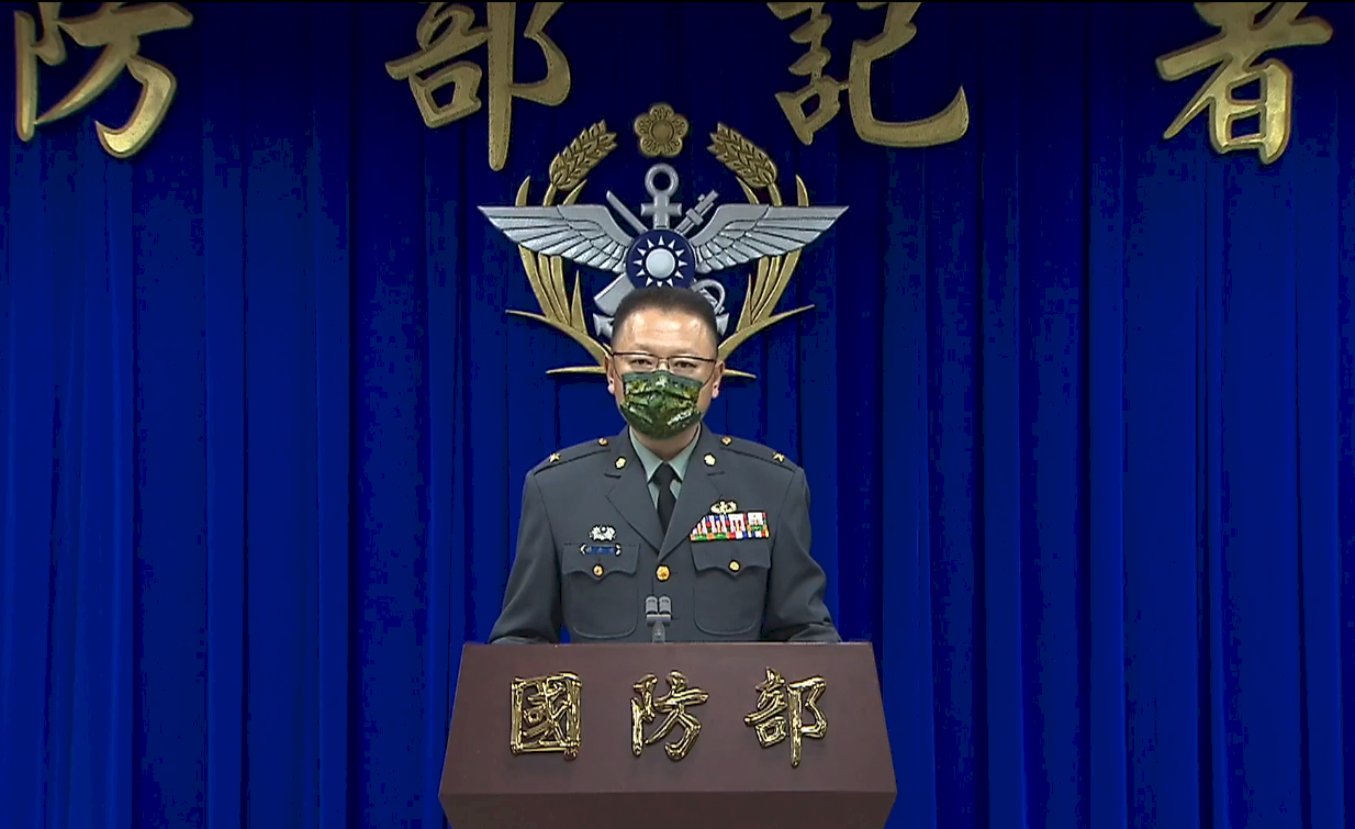 Le général Sun Li-fang, porte-parole du ministère de la Défense (capture site du porte-parole)
