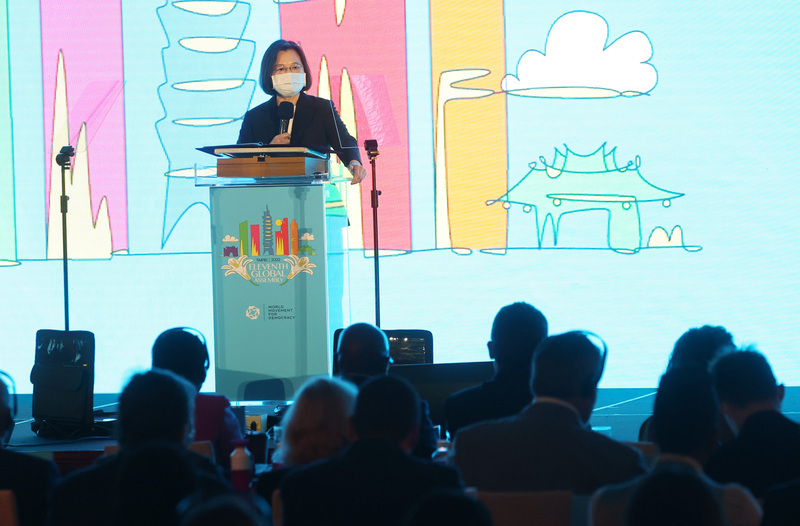 La 11ème assemblée du Mouvement mondial pour la démocratie se tient à Taipei