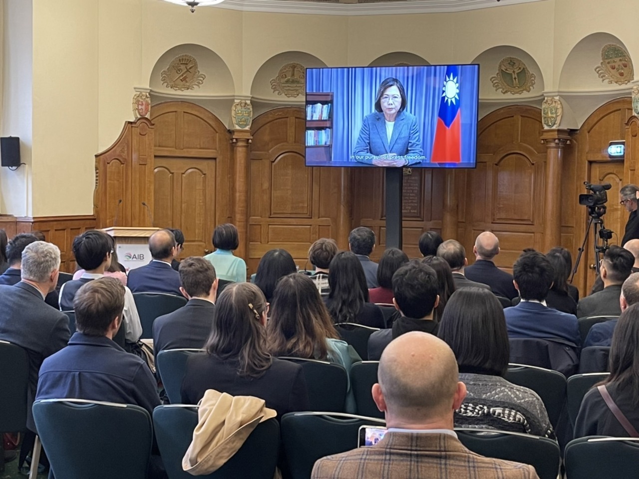 Tsai Ing-wen s’engage à favoriser la liberté de la presse dans le monde