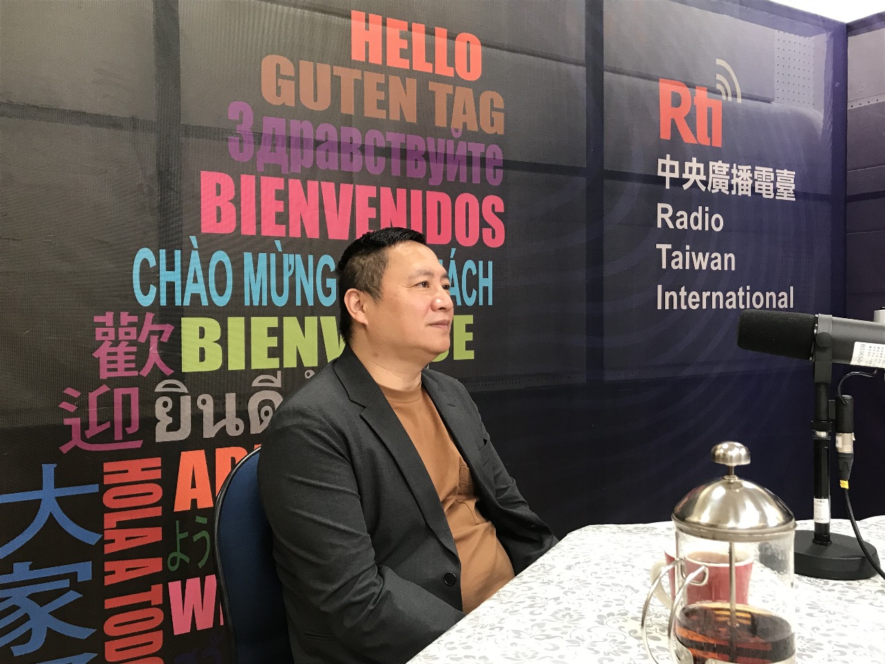 Rencontre avec Wang Dan, ancien leader étudiant chinois pendant les manifestations de Tian'anmen (Image : RTI)