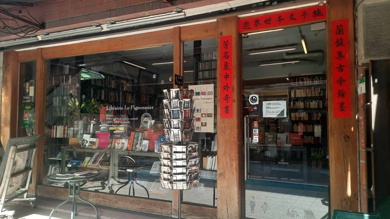Zyl, fondatrice de la librairie Le Pigeonnier