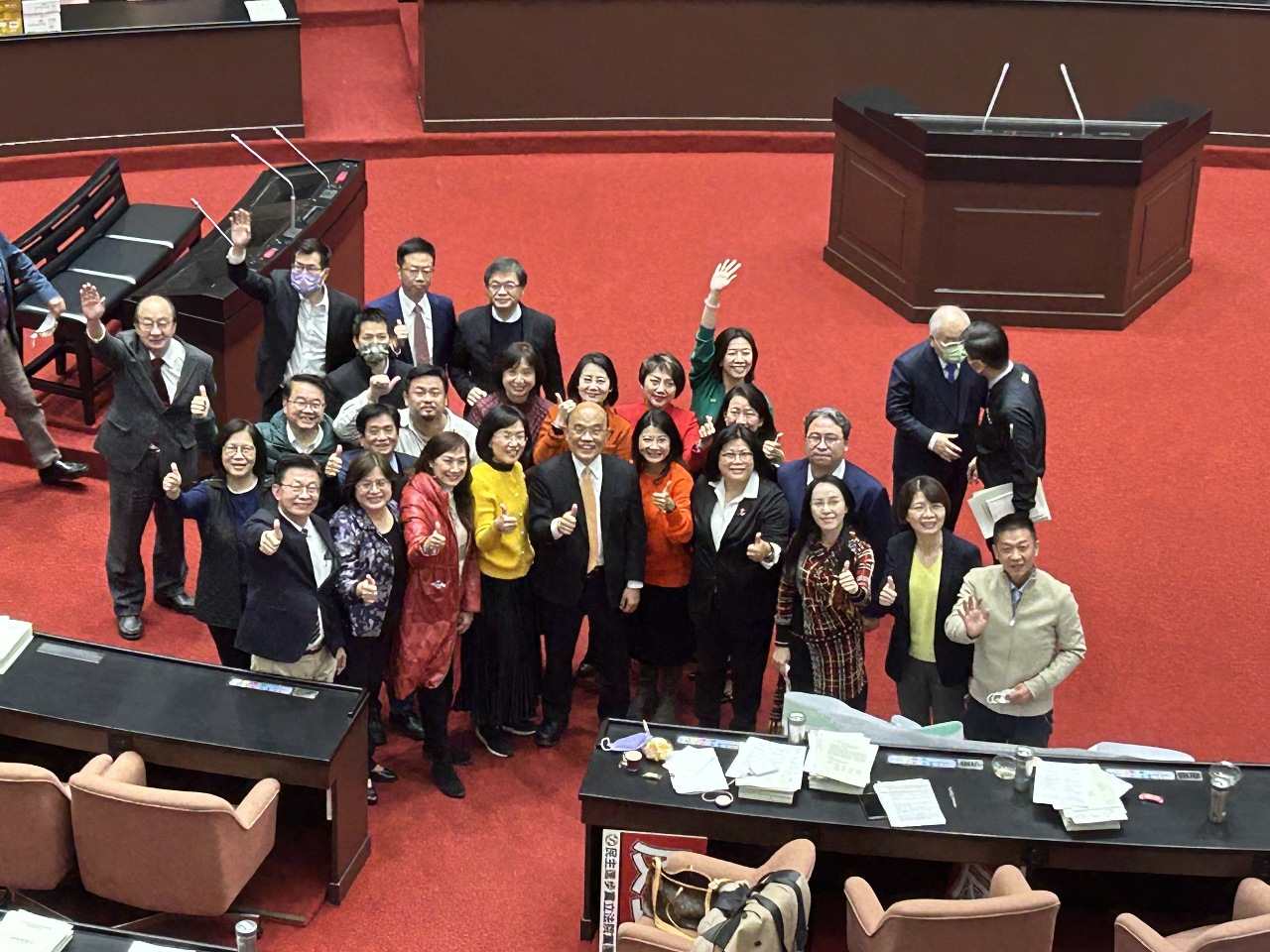 Le Premier ministre Su Tseng-chang présente sa démission, ouvrant la voie à un remaniement du gouvernement