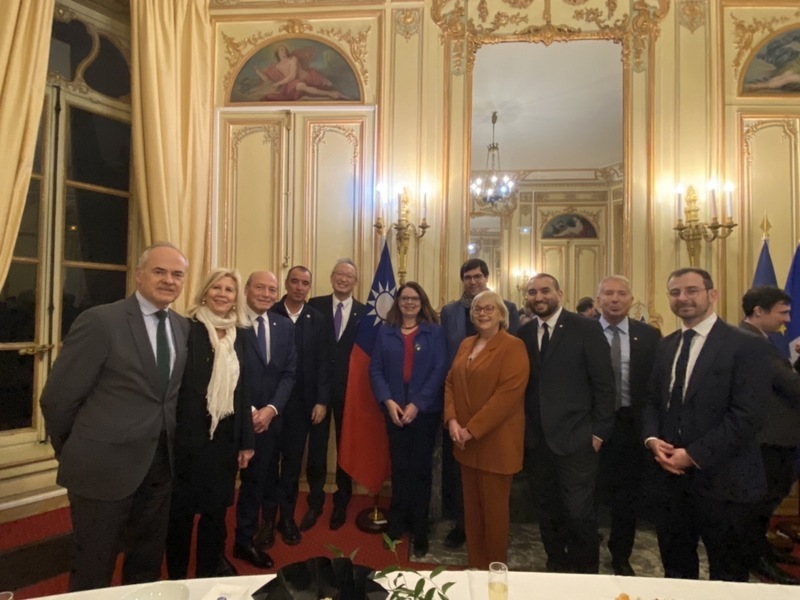 Les groupes d’amitié parlementaires France-Taïwan célèbrent le Nouvel an lunaire