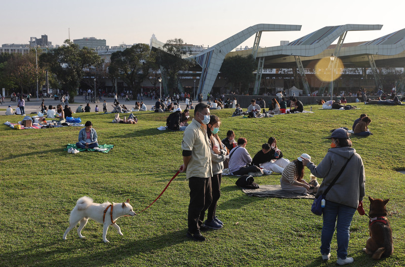 Le parc de Yuanshan (photo : CNA)