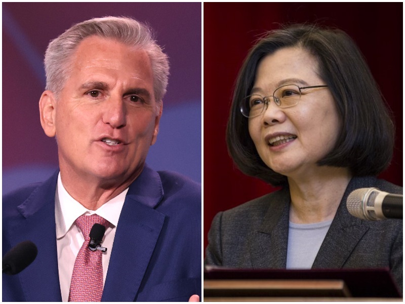 Tsai Ing-wen pourrait rencontrer Kevin McCarthy lors d’une escale aux Etats-Unis début avril