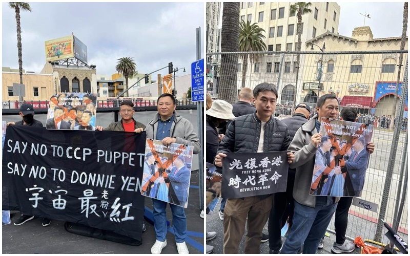 Donnie Yen sur scène pour les Oscars, au grand dam des manifestants hongkongais