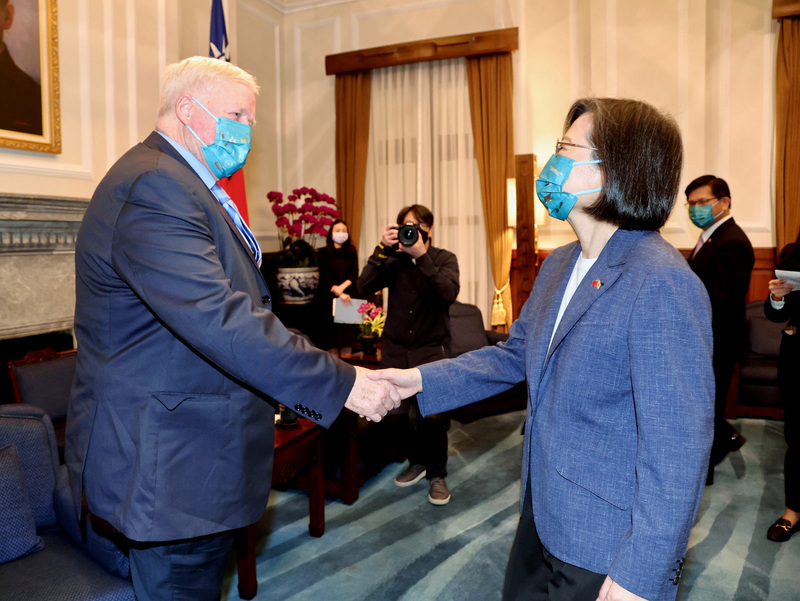 Une délégation parlementaire britannique en visite à Taïwan