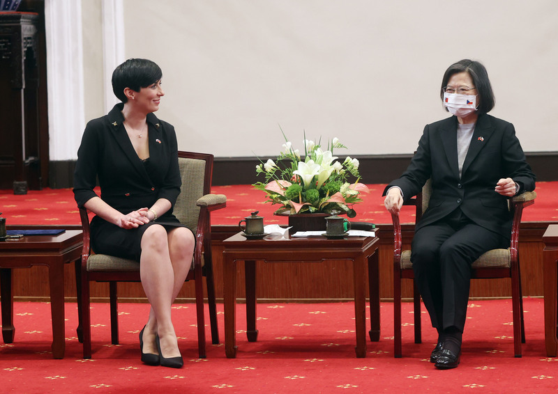 La présidente de la Chambre des députés tchèque rencontre Tsai Ing-wen