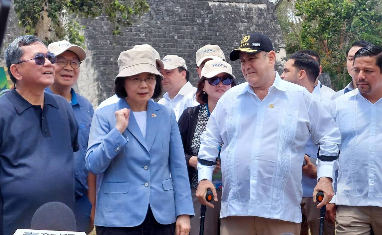Tsai Ing-wen en visite d'Etat au Guatemala
