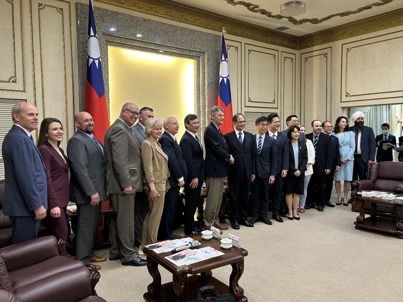Délégation canadienne au Parlement de Taïwan