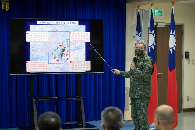 La Chine annonce une interdiction momentanée des vols au nord de Taïwan
