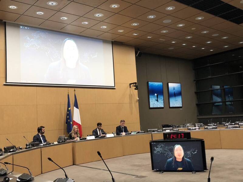 La ministre taïwanaise du Numérique Audrey Tang auditionnée à l'Assemblée nationale française