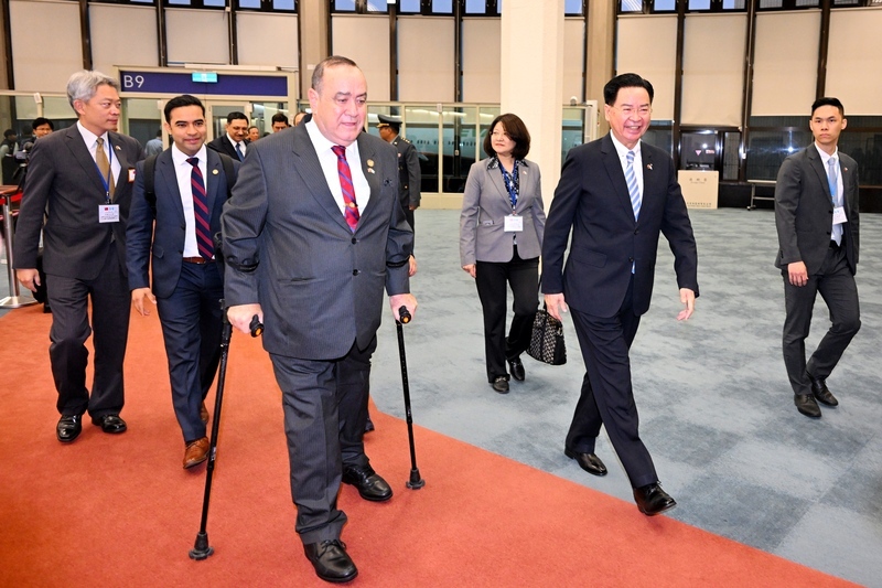 Visite d’Etat du président du Guatemala à Taïwan