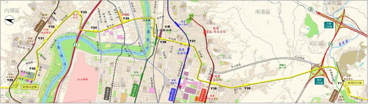 Feu vert pour la planification de la section Est du métro circulaire de Taipei