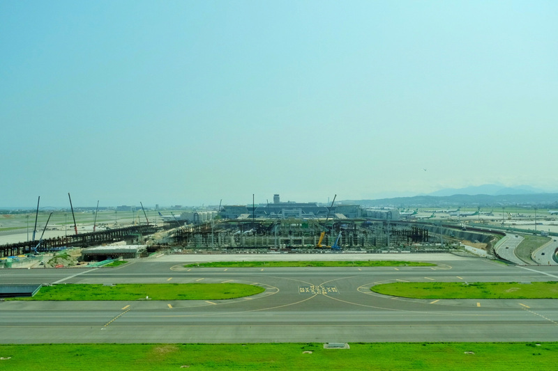 Le terminal 3 de l’aéroport international de Taoyuan construit à 46%