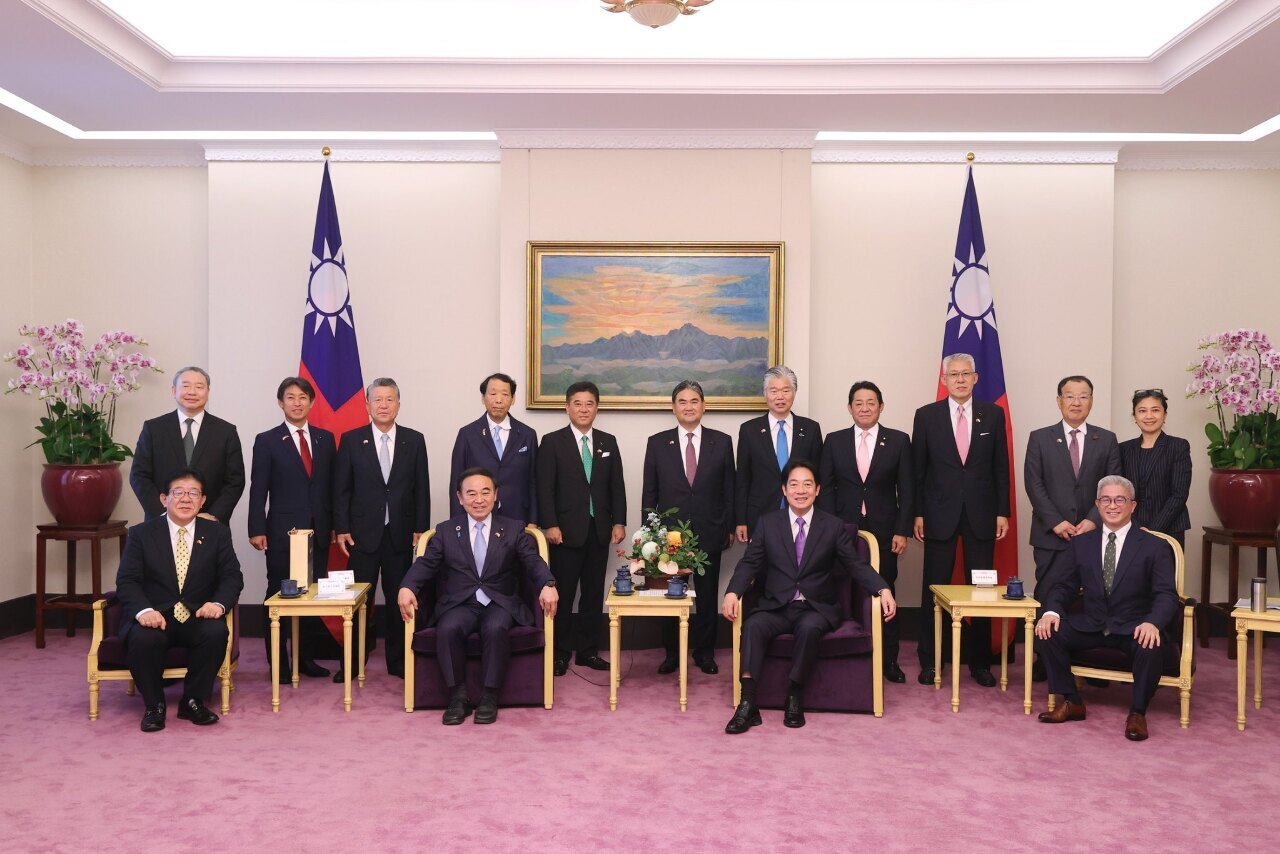 Le vice-président taïwanais reçoit la délégation parlementaire japonaise