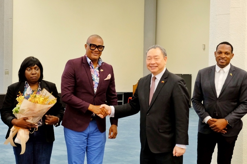 Le Vice-Premier ministre de Saint-Christophe-et-Nevis entame une visite à Taïwan