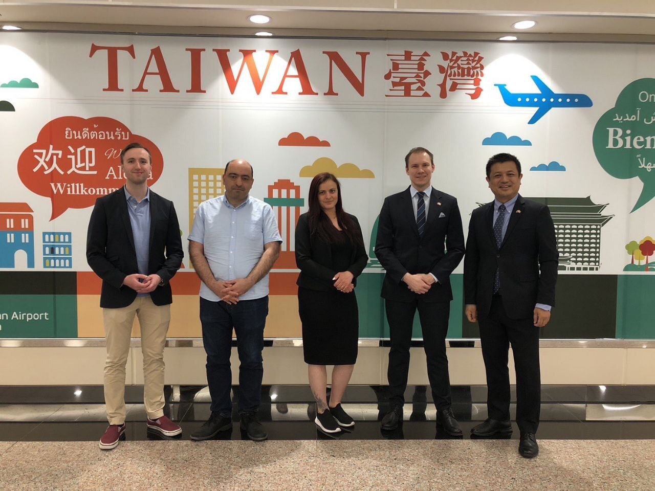 Délégation parlementaire suédoise à Taïwan