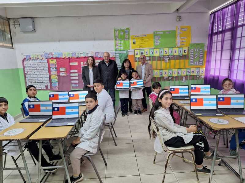 Création d’une classe d'apprentissage de l'information numérique de Taïwan en Argentine