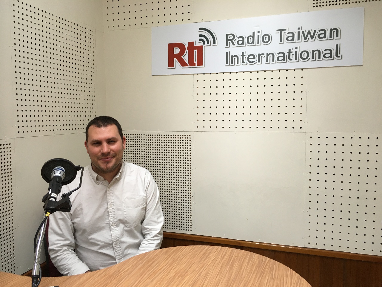 Gwennaël Gaffric reçu au studio de RTI (mai 2023)