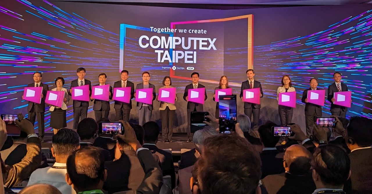 Inauguration du Salon Computex : Tsai Ing-wen met l’accent sur la résilience de la chaîne d’approvisionnement