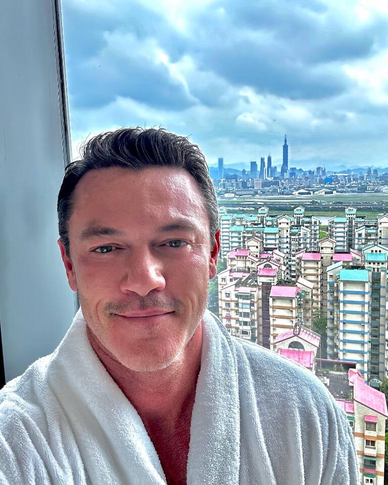 L’acteur Luke Evans à Taipei pour un tournage de Luc Besson