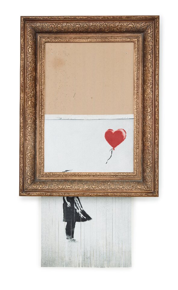 L’amour est dans la poubelle de Banksy est à Taipei