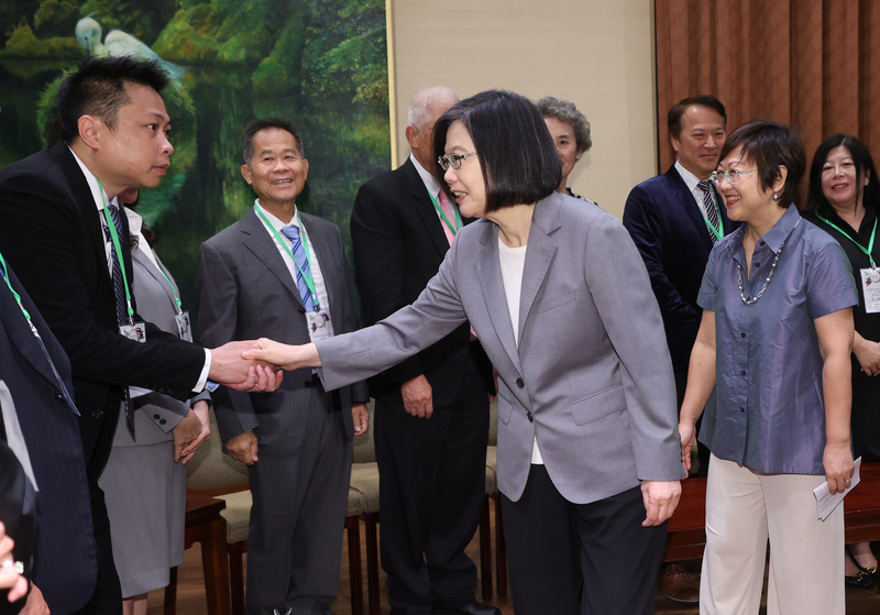 Tsai Ing-wen reçoit une délégation parlementaire thaïlandaise