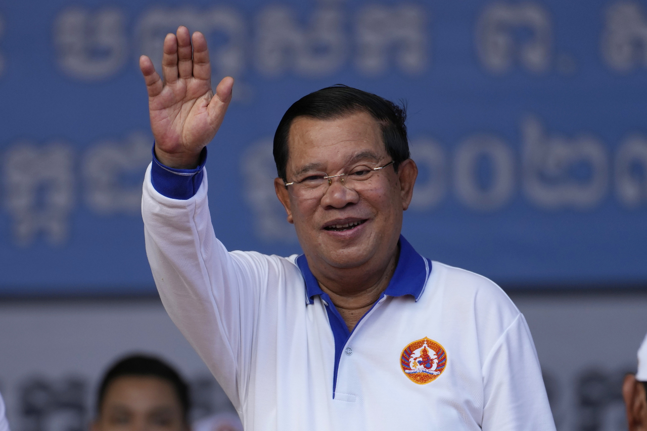 Le Premier ministre cambodgien Hun Sen (Image : AP)
