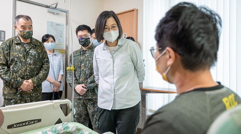 La présidente Tsai Ing-wen testée positive au Covid-19