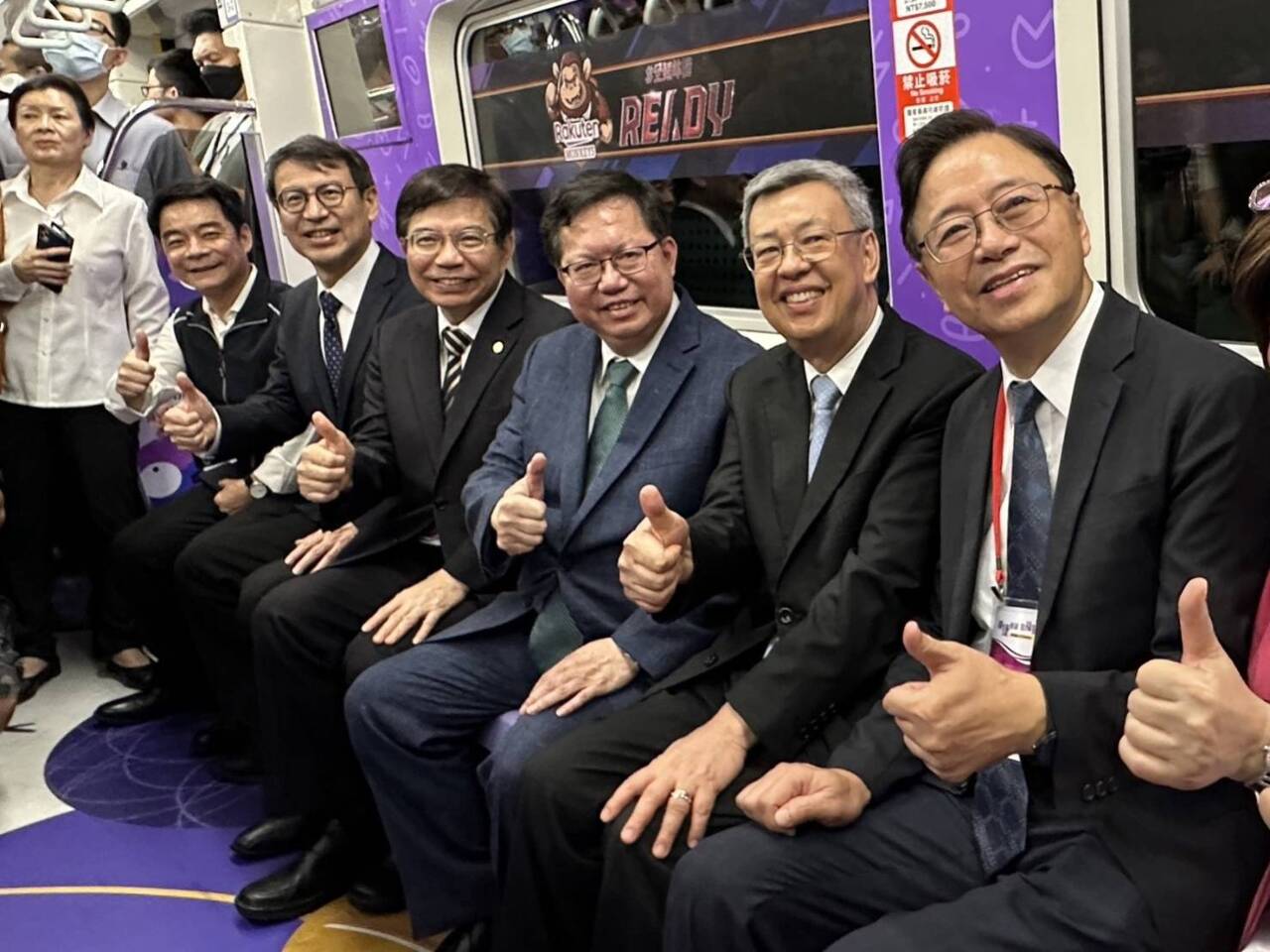 Inauguration de l’extension du métro de l'aéroport vers Zhongli