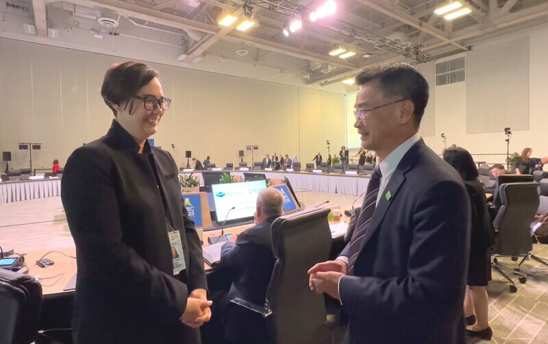 Le ministre de l’agriculture taiwanais discute d’une coopération alimentaire avec les Etats-Unis