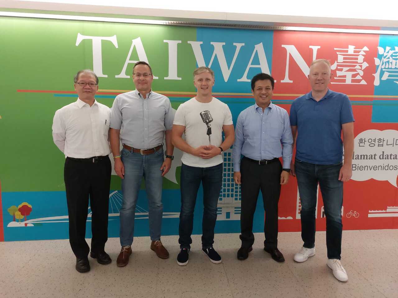 Une délégation parlementaire des pays baltes arrive à Taïwan