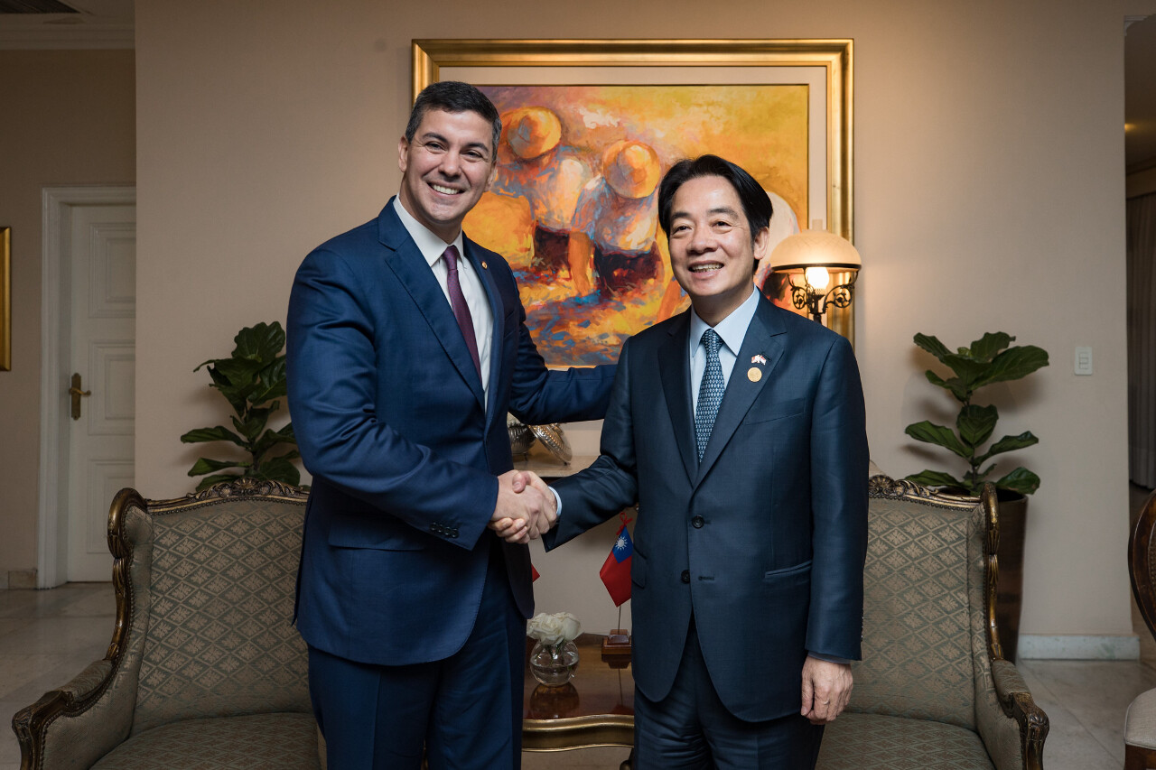 Lai Ching-te en visite au Paraguay