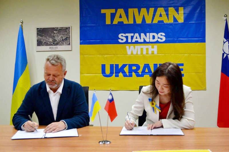 Taïwan coopère avec la ville ukrainienne de Bucha pour sa reconstruction