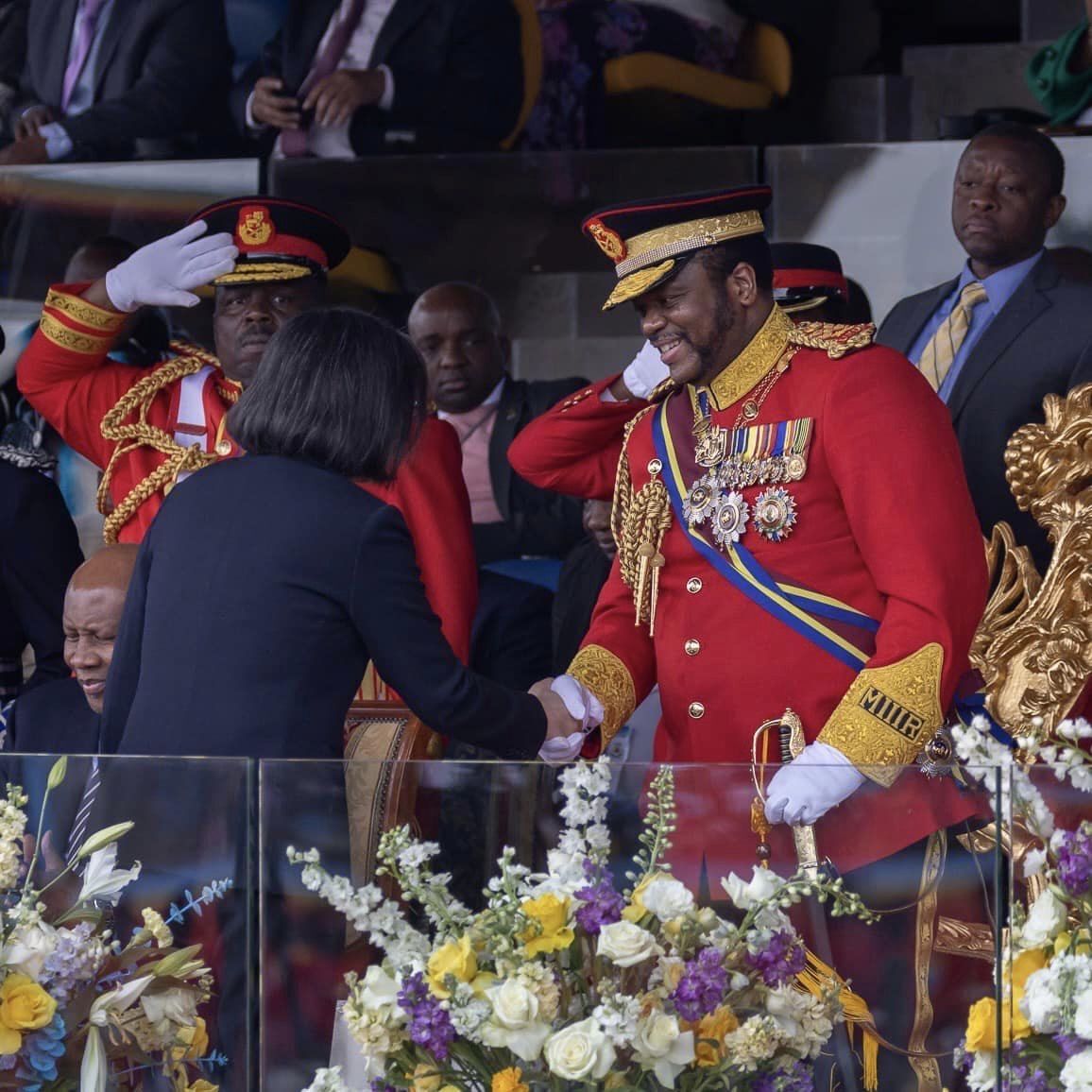 Tsai Ing-wen assiste à la 55e fête de l'indépendance de l'Eswatini