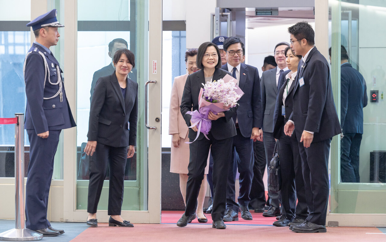 Tsai Ing-wen conclut sa visite d’Etat de quatre jours en Eswatini