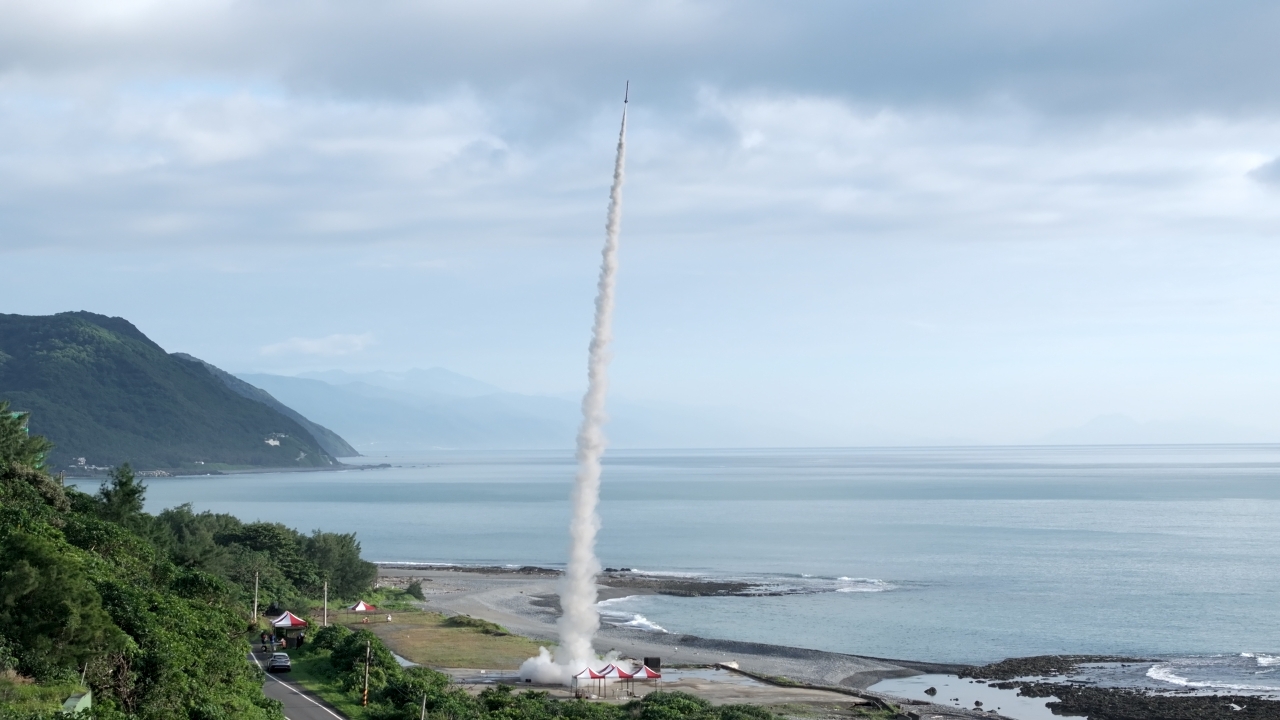 Lancement d'essai pour la fusée-sonde de recherche