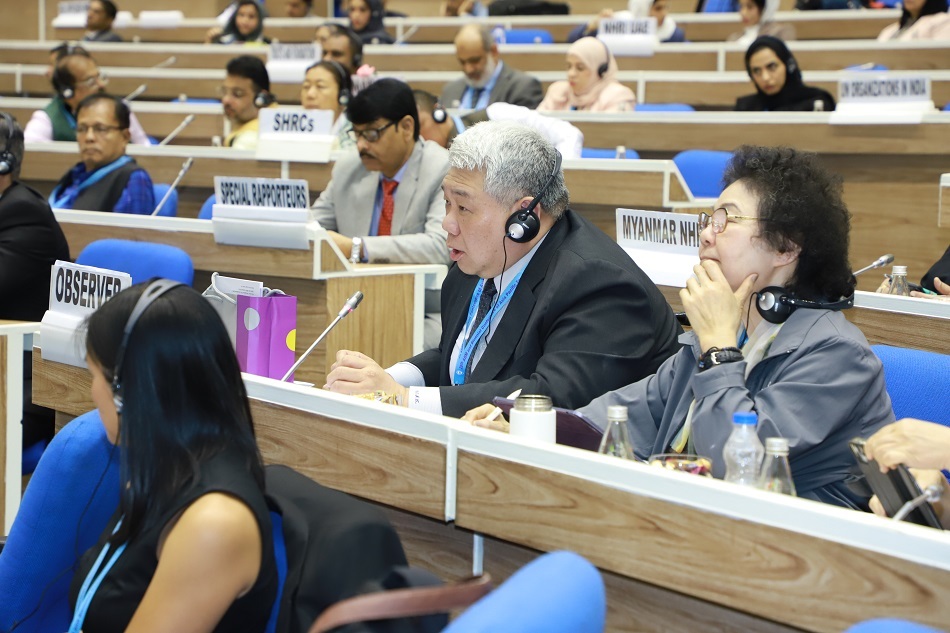 Chen Chu en Inde pour le forum sur les droits de l'homme en Asie-Pacifique