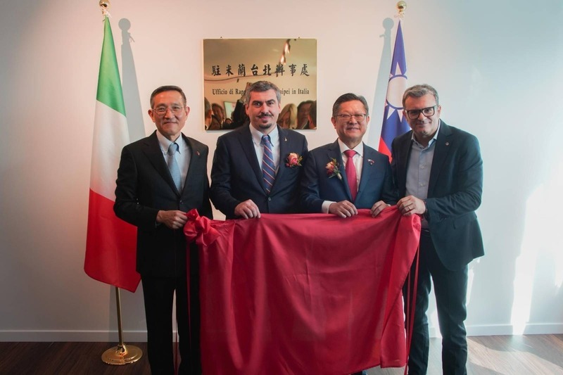 Taïwan inaugure un deuxième bureau de représentation en Italie, à Milan