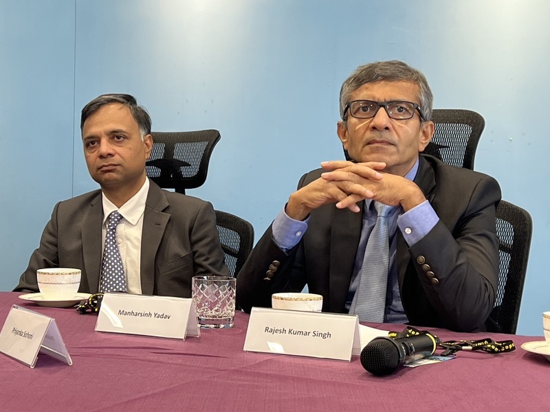 Le sous-secrétaire indien à l'Industrie et au commerce en visite à Taïwan