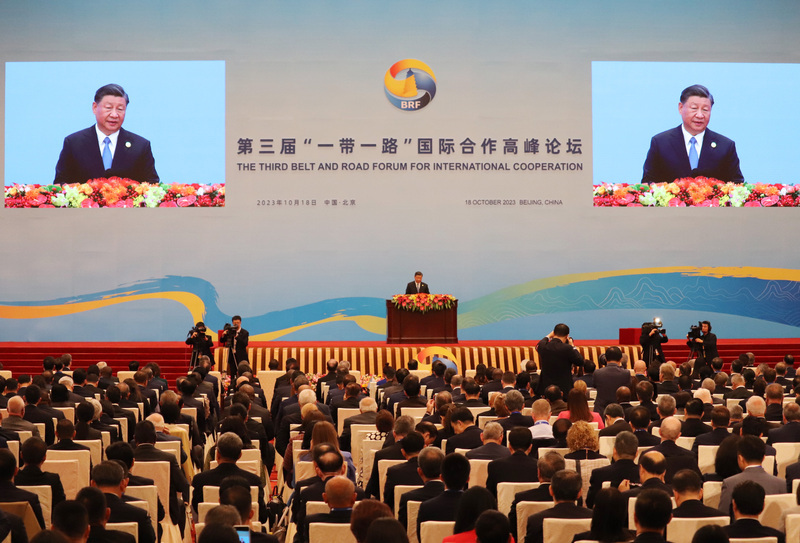 Retour sur le troisième forum des Nouvelles routes de la soie (Belt and Road Initiative - BRI) (Image : CNA)