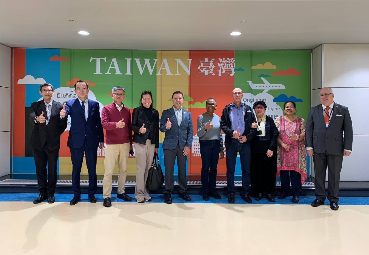 Les représentants des Nations Unies de pays alliés rencontrent Tsai lors de leur voyage à Taiwan