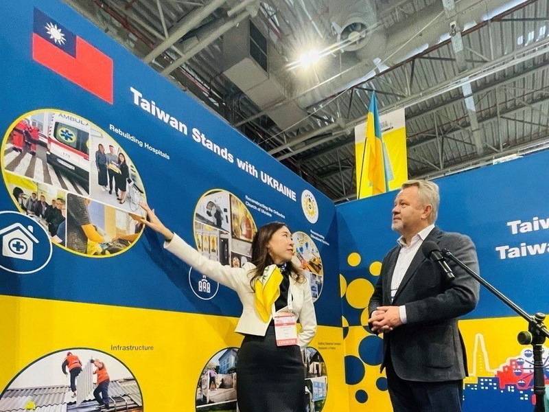 Taïwan et Kiev signent six protocoles pour la reconstruction de l’Ukraine